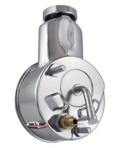 Camaro Saginaw Power Steering Pump, V8, Chrome, 1967-1968