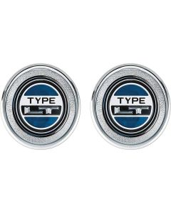 Camaro Door Panel Emblem, Type LT, 1974-1978