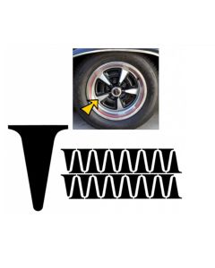 Rick's Camaro - Rally II 15" Wheel Paint Stencil