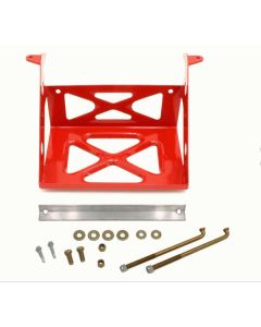 Camaro Battery Relocation Mount, Red, 1982-2002