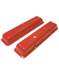 Camaro Orange OE Style Valve Covers, Small Block, Kit, 1967-1986