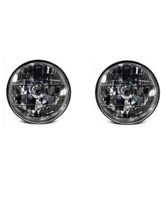 Camaro Headlight, 7 Inch Round White Diamond, 1967-1981
