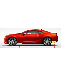 Camaro Cleartastic Plus Invisible Paint Protection Kit, 2010-2015