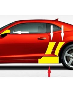 Camaro Cleartastic Plus Invisible Paint Protection Kit, 2010-2015