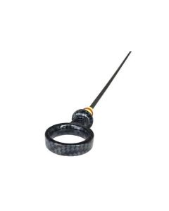 LS Conversion Engine Oil Dipstick, LS2/LS3, Carbon Fiber Finish