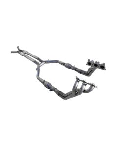 Camaro 1-3/4'' x 2-1/2'' Headers With H-Pipe, Connectors, And Catback, Off Road Use Only, V6, 2010-2015