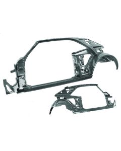 Camaro Coupe Quarter Door Frame Assembly, Left, 1968