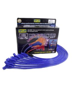Camaro Taylor Plug Wires, Spiro-Pro Custom, Blue, Big Block, 1969-1972