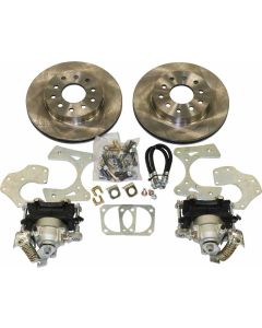 Rick's Camaro - Rear Disc Brake Conversion Kit, Basic, Non-Staggered Shocks, Without C Clip Rear End, 1967-1969