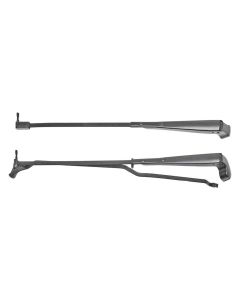 Windshield Wiper Arms, Recessed Wipers, Black, 1970-1981