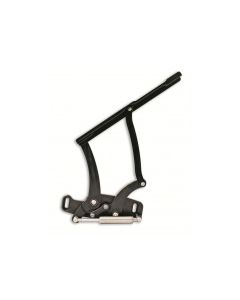 Billet Hood Hinges,Blk Ano, Stl Hd,67-69