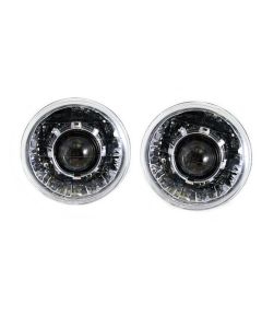 Rick's Camaro -7 Inch Round Projector Headlights With 64mm Projector, Chrome, 1967-1981
