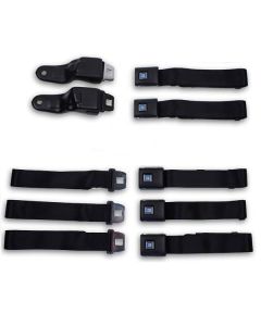 Camaro Seat Belt Set, Replacement Style, Front & Rear, 1967-1969