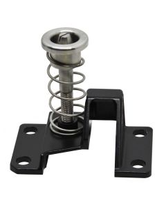 Hood Latch, Billet, Black, 67-81