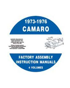 Rick's Camaro - Assembly Manuals, CD-ROM, 1973-1976
