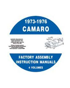 Rick's Camaro - Assembly Manuals, CD-ROM, 1973-1976