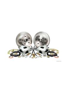 Front Disc Brake Conversion, Stock Spindle, Basic,D/S, 67-69