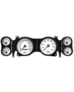 Gen ll Camaro - New Vintage USA Performance Series, 6 Gauge Package, White Dial, 140 MPH 1970-1978 

