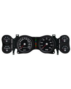 Gen ll Camaro - New Vintage USA Performance ll Series, 6 Gauge Package, Black Dial, 140 MPH 1970-1978 
