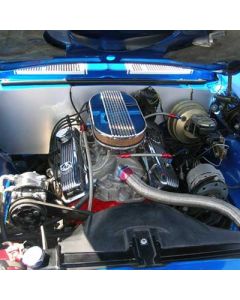 Camaro  Anodized Firewall Cover With Heater Holes