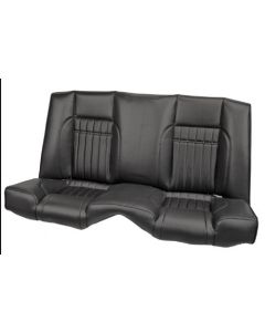 1967-68 Sport X Rear Seat Uphol & Foam Kit Blk/Red/Stl/Red
