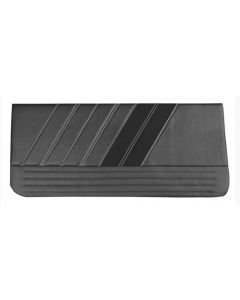 Camaro Coupe or Convertible Sport R Series Door Panels w/Lock Grommets 1 Pair Blk/Blk/Red 1968


