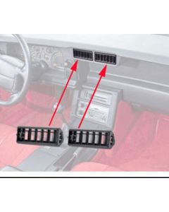 1982-92 Camaro Dash Air Outlet Deflector Vents