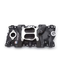 1987-1995 Camaro  Edelbrock Performer Intake Small Block  Chevy W/ Iron Heads Black