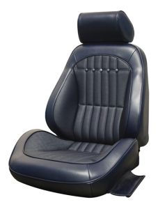 1977 -1979 Camaro Standard Touring II Front Bucket Seat Black 

