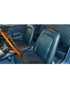 1967 Camaro Standard Fold Down Front Buckets Front & Rear Set Whie	