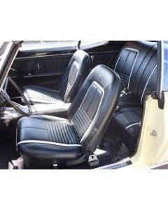 1967 Camaro Deluxe Fold Down Rear Front Buckets Front & Rear Set Back W/Stripe	