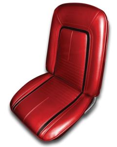 1968 Camaro Deluxe Coupe Front Buckets Front & Rear Set Red	
