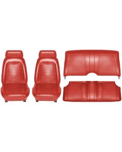 1969 Camaro Standard Coupe Bucket Full ll Set Red	