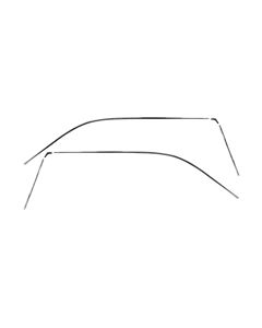 Roof Drip Rail Molding Set,67-69