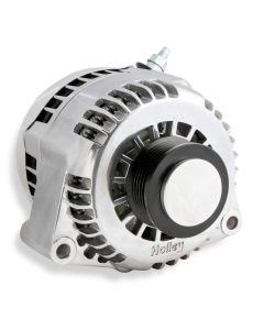 Holley Premium Alternator,Polished,150AMP,LS And LT Drives