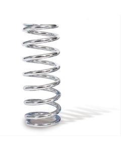 RideTech Chrome Coil Spring, 10" free length, 400 lbs/in, 2