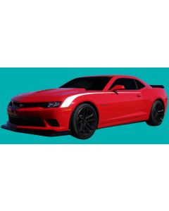 2014-15 Camaro Hockeystick Stripe Kit Matte Black