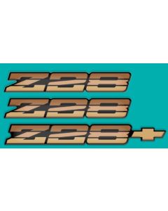 "Z28"/IROC-Z ('85-'87) "Z28-Bowtie" Rocker/Rear Bumper Dome