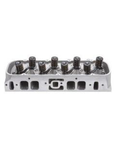 Edelbrock 77485 Cyl Head Bbc Victor Jr 24 Deg Rect Port 300Cc 106Cc Combustion Chamber For Hyd R