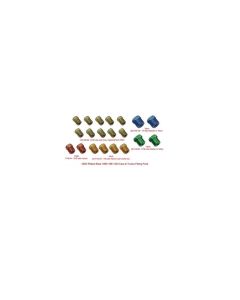 Brake Line Fitting Pack Kit  GM Plated Zinc Steel