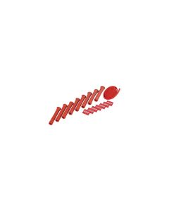 Protect-A-Boot and Wire Kit - Red - 8 Cylinder