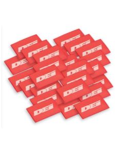 Spark Plug Wire / Boot Shrink Tubes - Red - 12mm x 1-1/2"