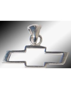 Chevrolet  Bowtie Open Pendant -Sterling Silver