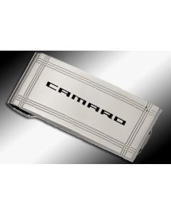 Chevy Camaro Logo Stainless Steel Money Clip