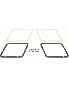 1978-79 Camaro Z28 Fender Air Extractor Reinforcement Mounting Hardware Sets