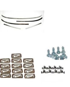 67-69 Windshield Molding Kit Conv