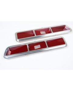 1969-1969 Chevrolet Camaro Fesler Built Billet 3-D Style Taillights
