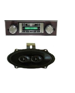 67-68 Stereo,USA-230, Walnut Face,200 Watt Radio w/speaker