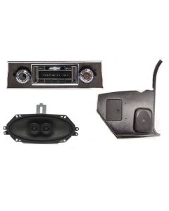 68-69 USA-630, Radio,w/Walnut Bezel,w/Speakers