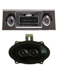 68-69 USA-630, Radio,w/Walnut Bezel,w/Speaker